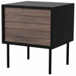 &Ouml;&ouml;kapp Cama Meble Cortina, must v./p&auml;hklipuu v., 51 cm x 40 cm x 45 cm