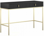 Konsoollaud Maggiore MA07, kuldne v./must v., 50 cm x 104.2 cm x 77 cm