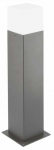 Vabalt seisev v&auml;lisvalgusti GTV Largo P, 15W, E27, IP44, grafiit v., 11 cm x 50 cm