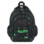Kooli seljakott St. Right Green Game, roheline v., 43 cm x 32 cm x 20 cm