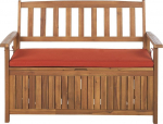 Aiapink Beliani Sovana, akaatsia v./punane v., 120 cm x 60 cm x 91 cm