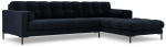 Nurgadiivan Cosmopolitan Design Bali, must v./s&uuml;gav merev&auml;esinine v., parem, 185 x 293 cm x 75 cm