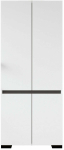 Riidekapp Kalune Design Floransa 90, antratsiit v./valge v., 52 cm x 90 cm x 210 cm