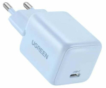 Telefoni laadija Ugreen X512 UGR5678, USB Type C, helesinine v., 20 W