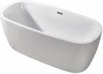 Vann, teisaldatav Masterjero, 170 cm x 78 cm x 60 cm, ovaalne, valge v.