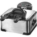 Frit&uuml;&uuml;r Clatronic FR 3195, h&otilde;be v./must v., 2000 W, 4 l