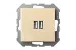 USB laadija Liregus Epsilon, beež