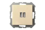 USB laadija Liregus Epsilon, beež v.