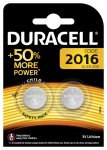 Patareid Duracell, CR2016, 3 V