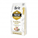 Kuiv koeratoit Brit Adult Fresh Chicken With Potato Great life, kanaliha, 2.5 kg