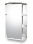 Peegelkapp Riva SV55-1, valge v., 24 cm x 55 cm x 80 cm