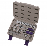 Otsikute komplekt Irimo 1/4" Socket Hex & Bit Set Metric