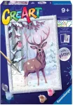 Maalimine numbrite j&auml;rgi Ravensburger CreArt Winter Friends