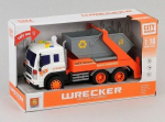 M&auml;nguasja veoauto Wrecker Friction Powered City Service 429161, oranž