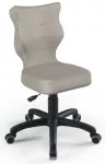 Laste t&ouml;&ouml;tool Petit MT03, 35 x 37 x 77 - 83 cm, must v./beež v.