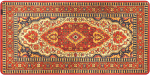Hiirematt Krux Space Carpet MAX, 120 cm x 60 cm x 0.3 cm, mitmev&auml;rviline