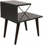 &Ouml;&ouml;kapp Kalune Design Cross 854KLN3305, antratsiit v., 55 cm x 50 cm x 40 cm