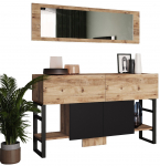 Kapp Kalune Design ML26-A, antratsiit v./m&auml;nd v., 43.3 cm x 139 cm x 83.6 cm, peegliga