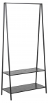 Riidestange Seaford 95661, 165 cm, must v.