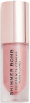 Huulev&auml;rvi alus Makeup Revolution London Shimmer Bomb, 4 ml, heleroosa v., glimmer