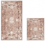 Vannitoamattide komplekt Foutastic 510610 299ANR1689, heleroosa, 60 cm x 150 cm
