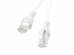 Kaabel Lanberg Patchcord CAT 6 PCU6-10CC-0025-W RJ-45, RJ-45, 0.25 m, valge v.