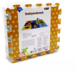 Matt beebidele - pusle I-Play Fruit 803933, 86 cm x 86 cm, 9 tk, mitmev&auml;rviline
