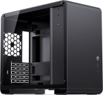 Arvuti korpus Jonsbo U4 Mini, l&auml;bipaistev v./must v.