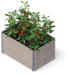 Peenrakast Upyard GardenBox Set of 3 Classic Wood, 120 cm x 80 cm x 59.5 cm
