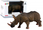 M&auml;ngukujuke Lean Toys Animal Series Rhinoceros 12287, 14 cm, pruun