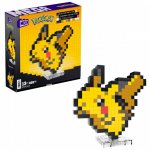Konstruktor Mattel Mega Bloks Pokemon Pikachu HTH74, 400 tk, kollane v.