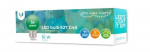 Lambipirn Forever Light LED, G45, roheline v., E27, 2 W, 5 lm, 5 tk