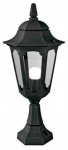 Vabalt seisev v&auml;lisvalgusti Elstead Lighting Parish, 60W, E27, IP44, must v., 23 cm x 54 cm