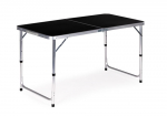 Matkalaud ModernHome, must v., 120 cm x 60 cm x 60 - 70 cm