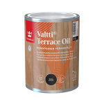Puidu&otilde;li Tikkurila Valtti Terrace Oil, must v., 0.9 l
