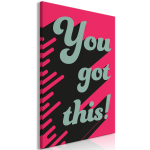 Reproduktsioon Artgeist You Got This!, m-a-1039-b-a, 20 cm x 30 cm
