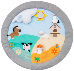 Tegevusmatt Little Big Friends Farm, 98 cm x 98 cm, eriv&auml;rviline