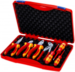 K&auml;sit&ouml;&ouml;riistakomplekt Knipex 00 21 15 Red Electric Set 2