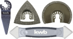 Komplekt, plaatide eemaldamiseks ja t&ouml;&ouml;tlemiseks Einhell Multitool Set, 4 tk