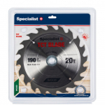 Saeketas Specialist+ 51/1-19020, 190 mm x 16 mm