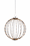 Dekoratsioon "Pall" Finnlumor LED-valgustusega, 30 cm, 30 cm, must v.