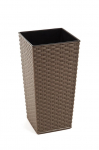 Lillepott Lamela 574-83, plastik, pruun