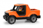 M&auml;nguasja veoauto Lena Truckies Pick up 01628, must v./oranž v.