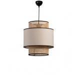 Valgusti rippuv Opviq Chandelier AYD-3506, must v.