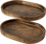 Serveerimisalus Boltze Ovolio, 35 cm x 3 cm, 23 cm, Pruun v.