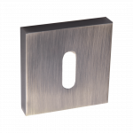 Ukse lukuaugu kate Kuchinox LK1_401S, plaatina, 5 cm x 5 cm