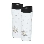 Termostass Ambition Art Deco Stars, 0.34 l, kuld v./valge v./must v.