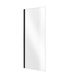 Du&scaron;isein Vento Asti, 90 cm x 195 cm, must v./l&auml;bipaistev