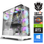 Statsionaarne arvuti Intop Ryzen 5 7500F, 3 TB, DDR5 32 GB, SSD+HDD 1 TB 2 TB, Nvidia GeForce RTX 5060 Ti 16 GB GDDR7, Windows 11 Home