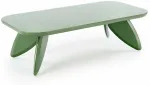 Kohvilaud Soraya, roheline v., 60 cm x 120 cm x 36 cm